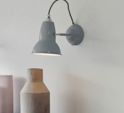 Applique*Anglepoise Applique murale, Original 1227, gris clair, Ø14cm, H16cm - gris souris