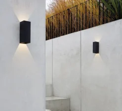 Applique*Astro Applique murale, Oslo 255 LED, , IP65, LED, 3000K, 270 lm, L9cm, H25,5cm - noir texturé