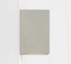 Applique*Astro Applique murale, Oslo 160 LED, , IP65, LED, 3000K, 118lm, L8cm, H16cm - Lighting béton