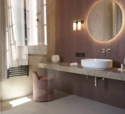 Applique*Tooy Applique murale, Osman, métal noir mat et laiton brossé, verre transparent, L22cm, H23cm - verre transparent, métal noir mat et laiton brossé