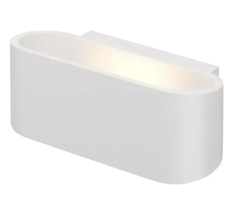 Applique*SLV Applique murale, Ossa 180, , Ø18cm, H7cm - blanc