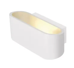 Applique*SLV Applique murale, Ossa 180, , Ø18cm, H7cm - blanc