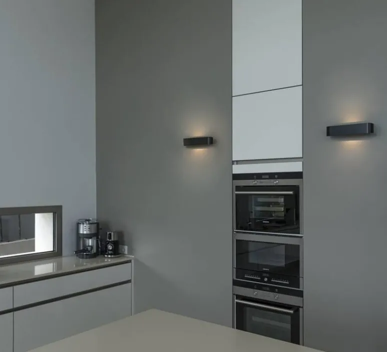 Applique*SLV Applique murale, Ossa 300, , L30cm, H7cm - noir