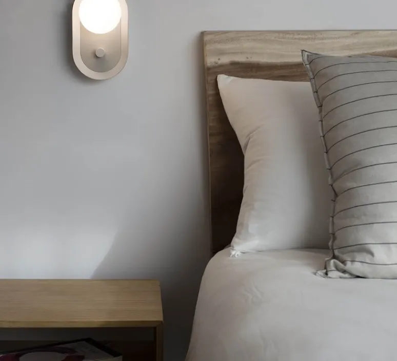 Applique*Faro Applique murale ou lampe à poser, Maya, , LED, dim, 2700K, 580 lm, L8,9cm, H20,6cm - beige