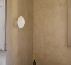 Applique|Plafonnier & Spot*Andtradition Applique murale ou plafonnier, Mist AP22, , IP44, L25cm, H25cm - blanc opalin