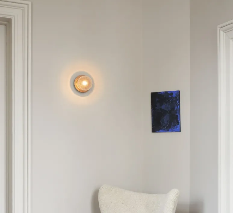 Applique|Plafonnier & Spot*Nuura Applique murale ou plafonnier, Liila 1 Medium, , IP44, Ø14cm, H16,5cm - bronze