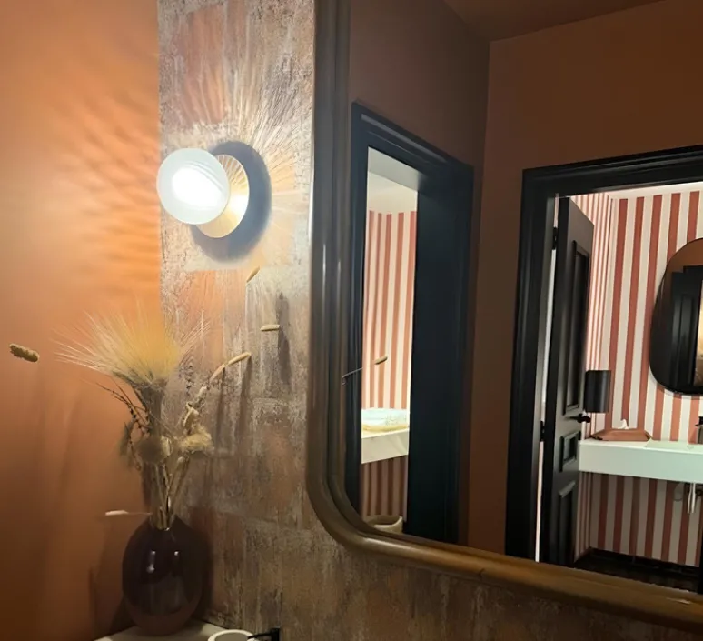 Applique|Plafonnier & Spot*Nuura Applique murale ou plafonnier, Liila 1 Medium, , IP44, Ø14cm, H16,5cm - bronze