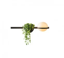 Applique*Vibia Applique murale, Palma 3702, , LED, 2700K, 685lm, L85cm, H22cm - graphite