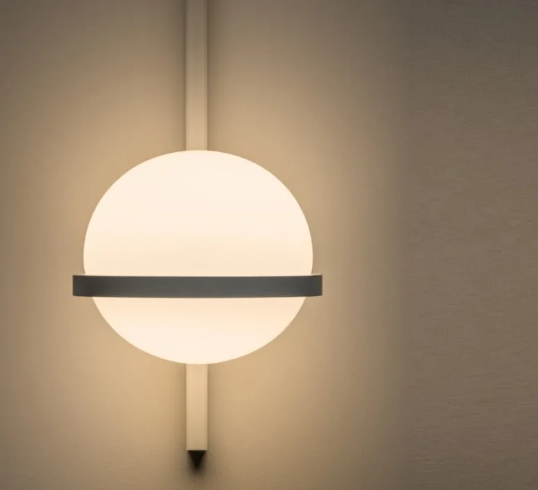 Applique*Vibia Applique murale, Palma 3710, , LED, 2700K, 685lm, L22cm, H55cm - graphite