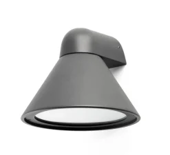 Applique*Faro Applique murale, PALS , , IP65, L25cm, H26cm - gris
