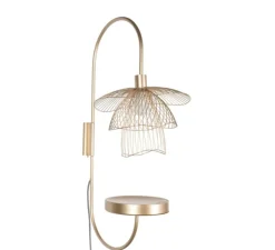 Applique*Forestier Applique murale, Papillon XS, , L45cm, H75cm - champagne