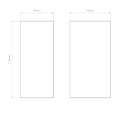 Applique murale, Parma 210, blanc, L9cm, H21cm - Astro Lighting