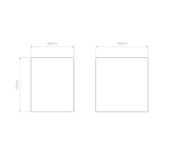 Applique murale, Parma 110, blanc, L9cm, H11cm - Astro Lighting