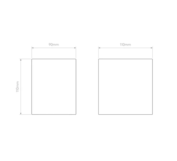 Applique murale, Parma 110, blanc, L9cm, H11cm - Astro Lighting