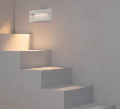 Applique*Faro Applique murale, Path, , IP44, 3000K, 390 lm, L20,2cm, H10,5cm - blanc