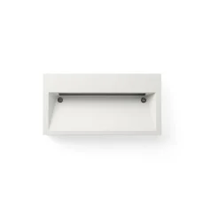 Applique*Faro Applique murale, Path, , IP44, 3000K, 390 lm, L20,2cm, H10,5cm - blanc
