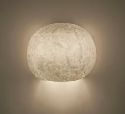 Applique*Ay Illuminate Applique murale, Pebble 13.5, , L36cm, H22cm - blanc