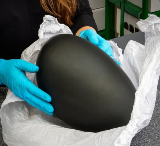 Applique*A-N-D Applique murale, Pebble A, Slate, LED dimmable, 2700K, 1750lm, L21cm, H30.5cm - Gris Ardoise