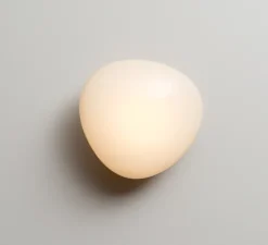 Applique murale, Pebble C Pearl, blanc, LED dimmable, 2700K, 1750lm, L23cm, H20cm - A-N-D