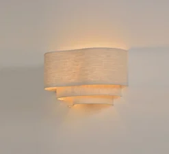 Applique*Market Set Applique murale, Pebble, , L40cm, H25cm - écru