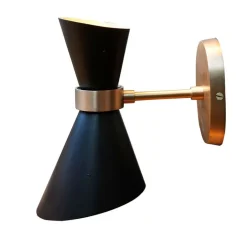 Applique*Gong Applique murale, Peggy small up&down, , L16cm, H28cm - noir