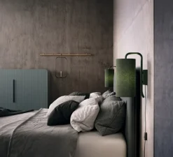 Applique murale, Pensile S, vert, Ø25cm, H30cm - Belid