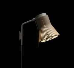 Applique*Secto Design Applique murale, Petite 4630, , LED, L20cm, H31cm - bouleau natuel