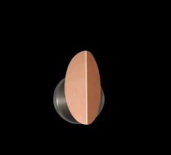 Applique*CVL Applique murale, Pirouette V2, , LED, dim, 2700K, 417 lm, L11cm, H16,2cm - cuivre satiné, graphite satiné