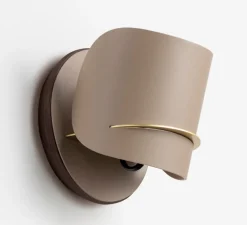 Applique murale, PISTIL, Beige lin, L15cm, H15cm - JURIE & JARRE