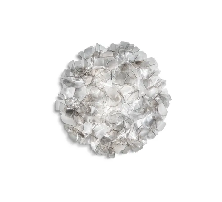 Applique murale, Plafonnier, Clizia L, fumé, Ø78cm - Slamp