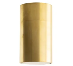 Plafonnier & Spot|Applique*Zangra Applique murale, Plafonnier, Light.o.110, , IP43, Ø6cm, H10,5cm - laiton