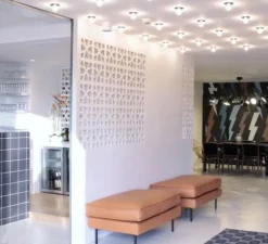 Applique|Plafonnier & Spot*Zangra Applique murale, plafonnier, light.027, , Ø10cm, H1cm - noir