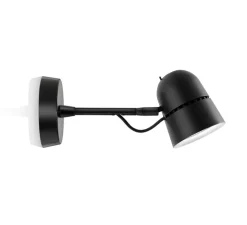 Applique murale, Plafonnier, Counterbalance D73a, noir, LED, 2700K, 800lm, L28cm, H11,7cm - Luceplan