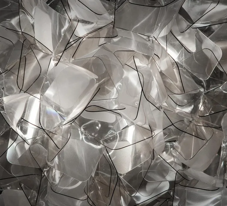 Plafonnier & Spot*Slamp Applique murale, plafonnier, Clizia M, , Ø53cm - fumé