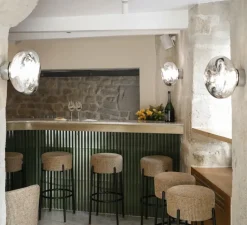 Applique*Tom Dixon Applique murale, plafonnier, LED, Melt Mini Surface, , 3000K, 800lm, Ø30cm, H25cm - chrome