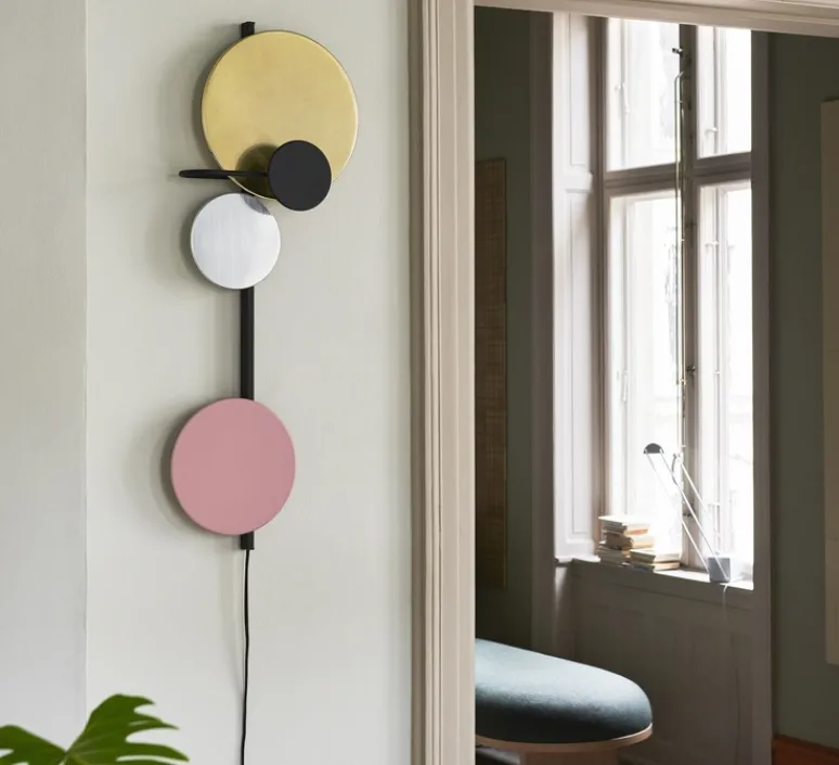 Applique*Please Wait to be Seated Applique murale, Planet, , L36cm, H98cm - rouge indien