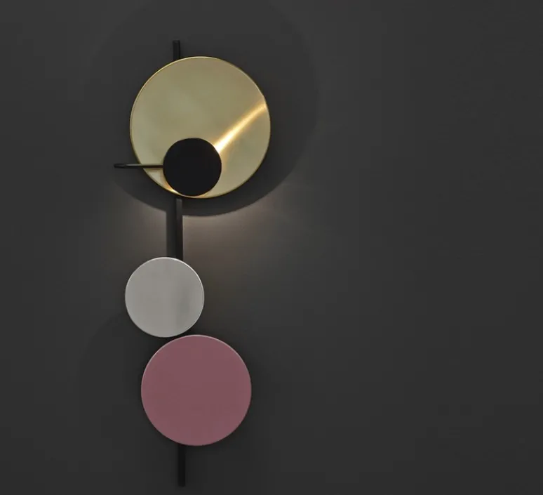 Applique*Please Wait to be Seated Applique murale, Planet, , L36cm, H98cm - rouge indien