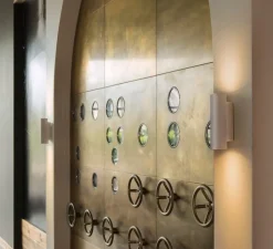 Applique*SLV Applique murale, Plastra, prêt à peindre, , Ø7cm, H24,7cm - blanc