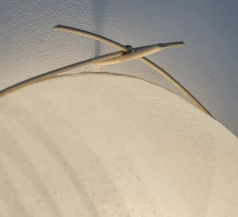 Applique*Celine Wright Applique murale, Pleine Lune, , Ø35cm, H38cm - blanc