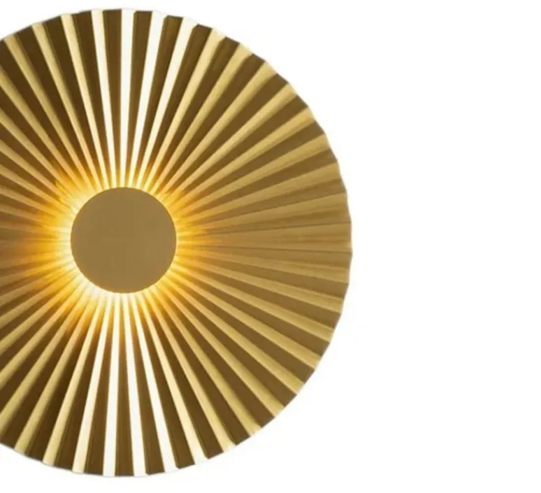 Applique*Il Fanale Applique murale, Plié 284.05.ON, , LED, dim, 3000K, 950 lm, Ø49cm, P7,6cm - laiton