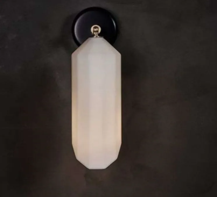 Applique murale, Pliverre 292, noir mat, L8cm, H8 - 30cm - Le Klint