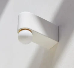 Applique*Anastassiades Studio Applique murale, porcelain series D2, down, , L13,2cm, H10,2cm - blanc