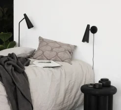 Applique*House Doctor Applique murale, Precise, , L20cm, H21cm - noir mat