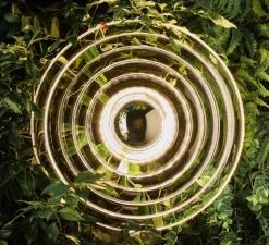 Applique*Tom Dixon Applique murale, Press Large, , IP45, LED, dim, 2700K, 500 lm, L35cm, H35cm - transparent