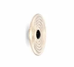 Applique*Tom Dixon Applique murale, Press Large, , IP45, LED, dim, 2700K, 500 lm, L35cm, H35cm - transparent