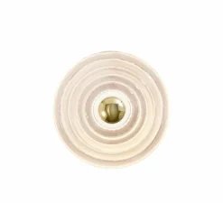 Applique*Tom Dixon Applique murale, Press Large, , IP45, LED, dim, 2700K, 500 lm, L35cm, H35cm - transparent