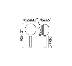 Applique*Faro Applique murale, Press, liseuse, , LED, 3000K, 180lm, L10,4cm, H21,3cm - jaune