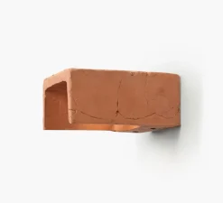 Applique*Serax Applique murale, Primary Shape N°2, , L16cm, H7,5cm - terracotta