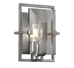 Applique*Hudson Valley Lighting Applique murale, Prism, , L18cm, H22,8cm - graphite