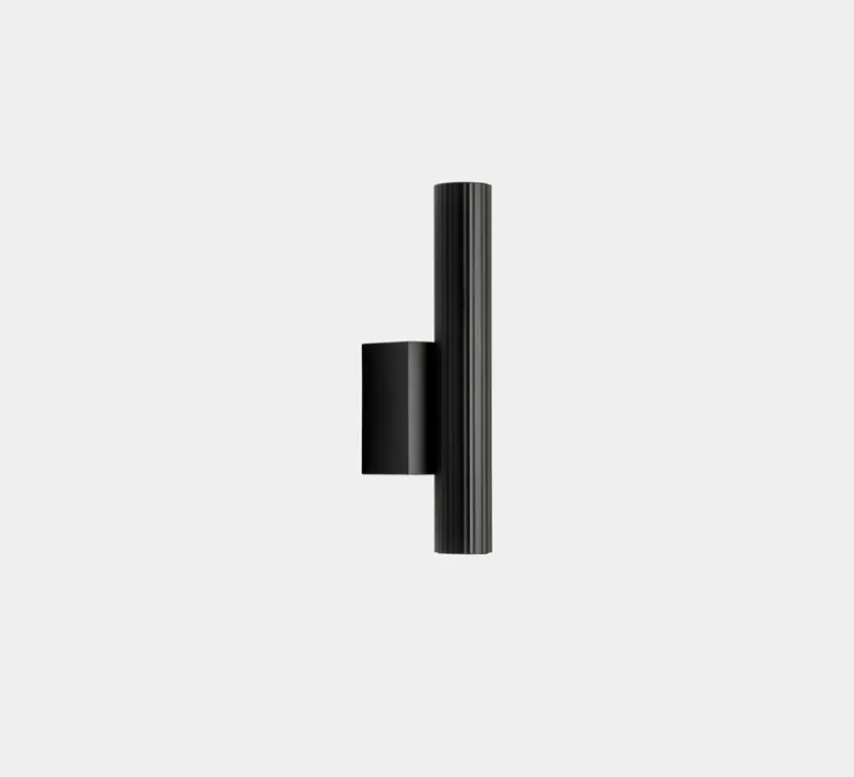 Applique*LEDS C4 Applique murale, Prolix, , LED, dim, 2700K, 325 lm, Ø3,8cm, H24cm - noir